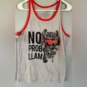 Men’s No Prob-Llama Graphic Tank Top